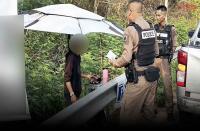 カオヤイで道路脇から車を撮影　観光客がプライバシー侵害を懸念